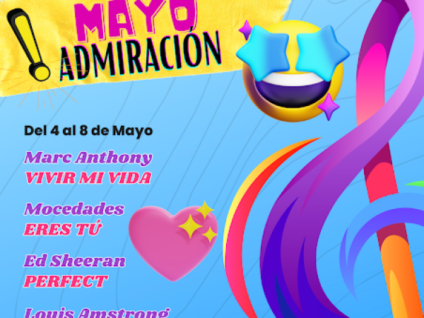 Entramos cantando en mayo